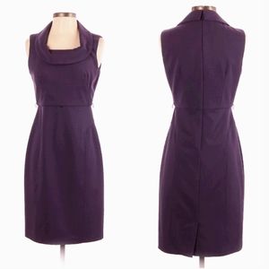 Donna Ricco Purple Sheath Dress 14